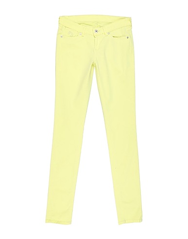 PEPE JEANS Pantalone Giallo 98% Cotone, 2% Elastan