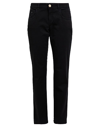 MARELLA SPORT Casual trouser Black 98% Cotton, 2% Elastane