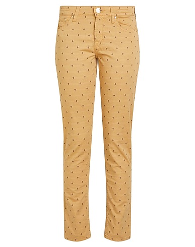 JACOB COHЁN Casual trouser Camel 88% Cotton, 10% Polyester, 2% Elastane