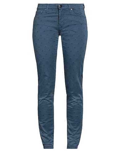 JACOB COHЁN Casual pants Navy 88% Cotton, 10% Polyester, 2% Elastane