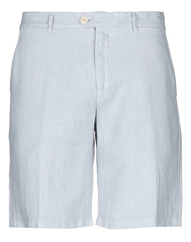 DRUMOHR Shorts & Bermuda Light grey 100% Linen