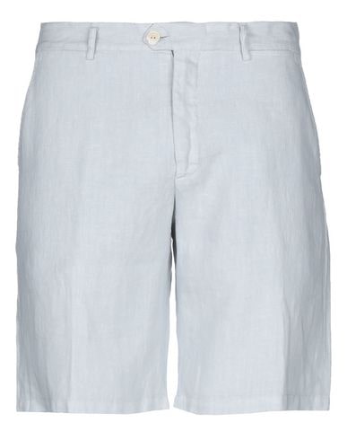 Drumohr Man Shorts & Bermuda Shorts Light Grey Size Xl Linen