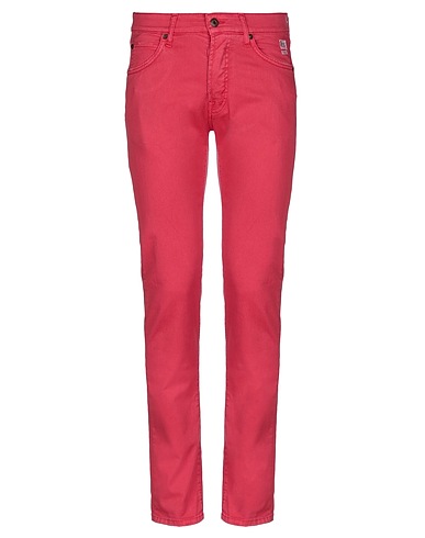 ROŸ ROGER'S Pantaloni jeans Mattone 60% Cotone, 37% Lycra®, 3% Elastan