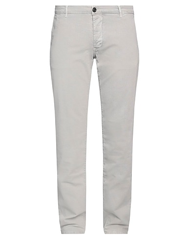 VINTAGE 55 Casual trouser Light grey 98% Cotton, 2% Elastane