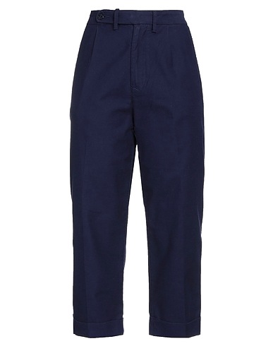 CYCLE Pantalone Blu navy 100% Cotone