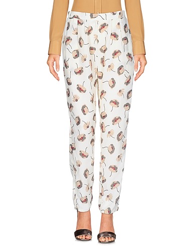 ANONYME DESIGNERS Casual trouser Ivory 100% Polyester