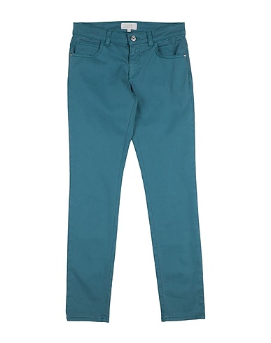 GUCCI Casual trouser Emerald green 60% Cotton, 37% Lyocell, 3% Elastane