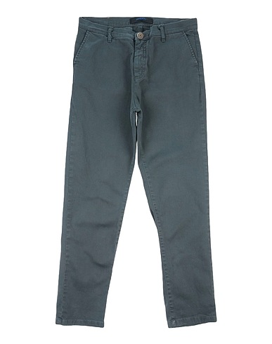 IMPERIAL Casual trouser Dark green 98% Cotton, 2% Elastane