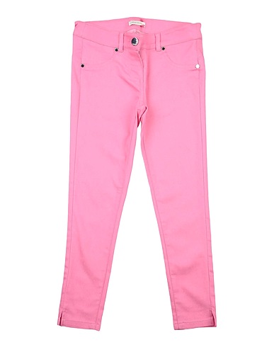 MISS GRANT Casual trouser Pink 71% Cotton, 26% Polyester, 3% Elastane