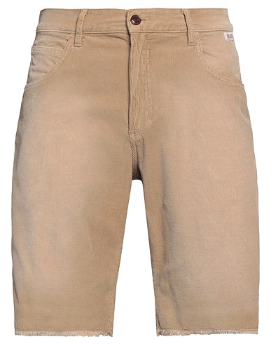 FRANKLIN & MARSHALL Shorts & Bermuda Beige 98% Cotton, 2% Elastane