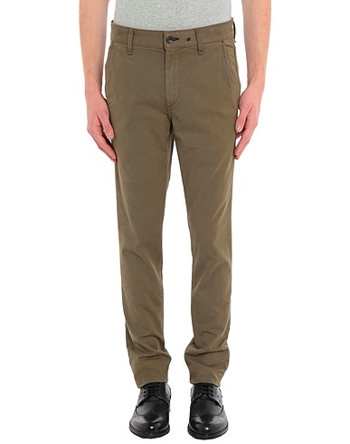 RAG & BONE Casual pants Military green 97% Cotton, 3% Polyurethane