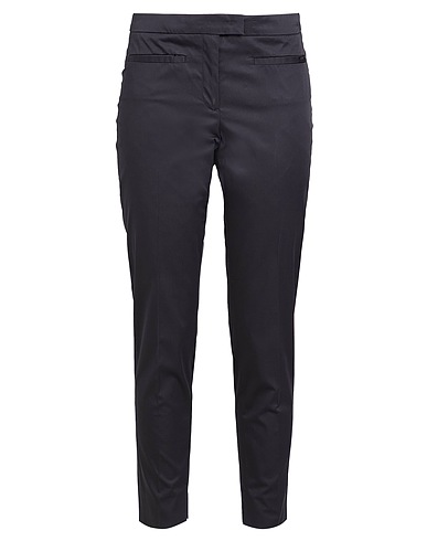 SEVENTY VENEZIA Casual pants Black 96% Cotton, 4% Elastane