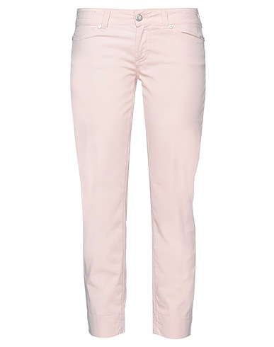 JACOB COHЁN Casual trouser Light pink 97% Cotton, 3% Elastane