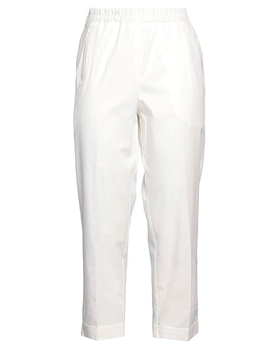 BALLANTYNE Pantalone Bianco 100% Cotone