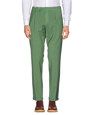GTA IL PANTALONE Casual trouser Green 100% Wool