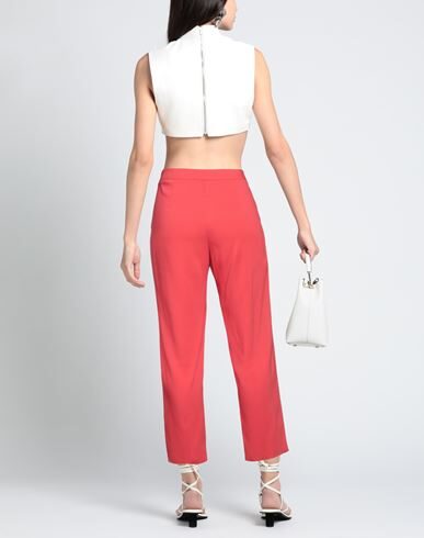 Shop Maria Grazia Severi Woman Pants Red Size 8 Acetate, Viscose, Elastane