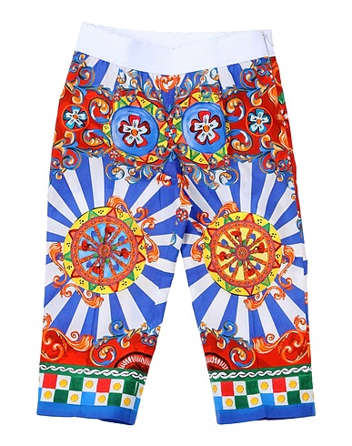 DOLCE&GABBANA Casual pants Red 100% Cotton