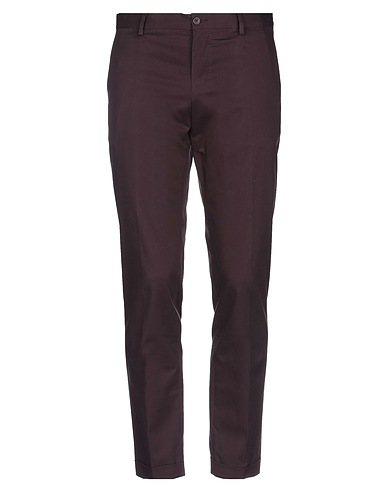 DOLCE&GABBANA Casual pants Dark brown 97% Cotton, 3% Elastane