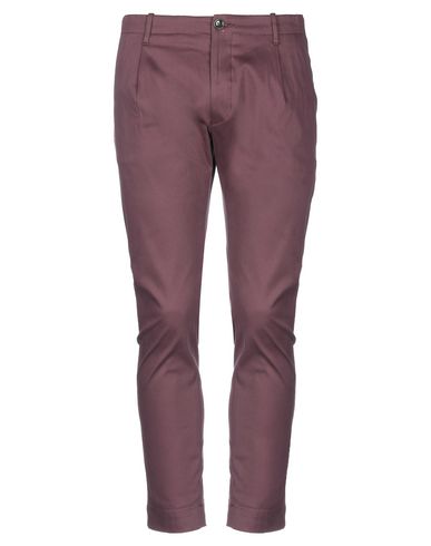 Nine:inthe:morning Nine In The Morning Man Pants Cocoa Size 34 Cotton, Linen, Elastane In Deep Purple