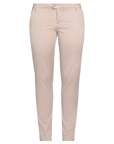 KOCCA Casual trouser Beige 98% Cotton, 2% Elastane