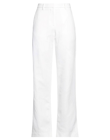 CALVIN KLEIN COLLECTION Pantalone Bianco 100% Cotone