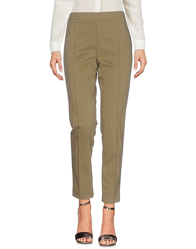 BOUTIQUE MOSCHINO Hosen Militärgrün 97% Baumwolle, 3% Andere Fasern