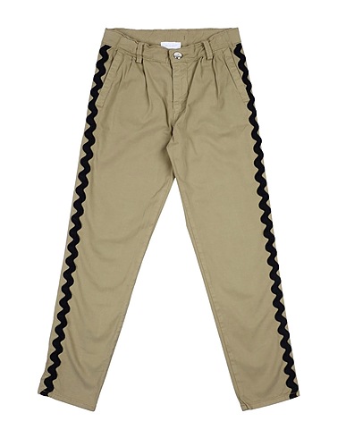 PINKO UP Pantalone Verde militare 97% Cotone, 3% Elastan