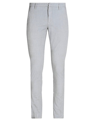 DONDUP Casual trouser Grey 55% Viscose, 44% Cotton, 1% Elastane