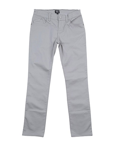 EMPORIO ARMANI Casual trouser Grey 97% Cotton, 3% Elastane