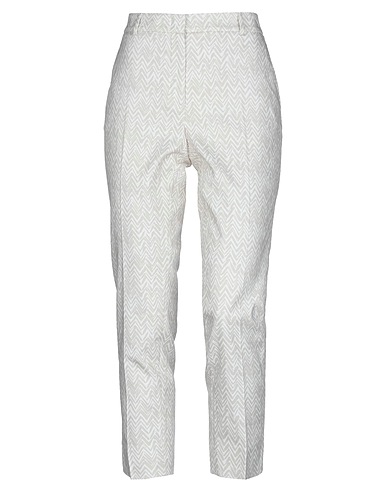 PESERICO Casual pants SIGN Beige 97% Cotton, 3% Elastane