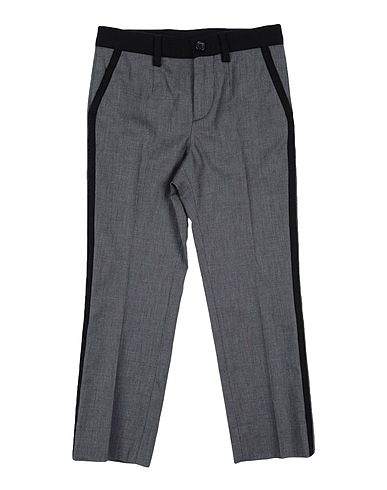 DOLCE&GABBANA Casual pants Grey 100% Cotton