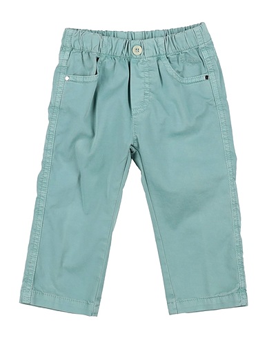 IL GUFO Casual pants Turquoise 98% Cotton, 2% Elastane