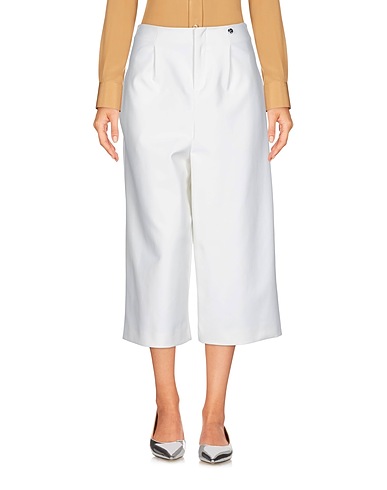 LIU •JO Casual trouser White 88% Polyamide, 12% Elastane