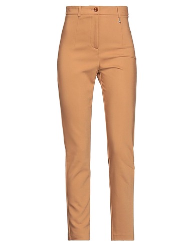 PATRIZIA PEPE Casual pants Camel 49% Cotton, 48% Polyester, 3% Elastane