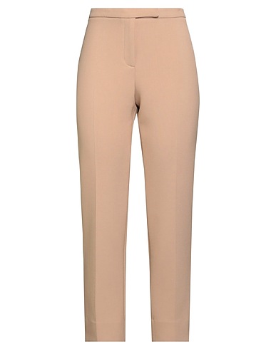 PESERICO Casual trouser SIGN Camel 64% Polyester, 27% Vinyon, 6% Cotton, 3% Elastane