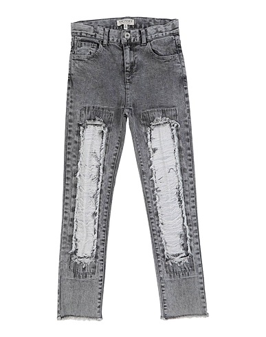 TWINSET Pantaloni jeans Grigio 99% Cotone, 1% Elastan