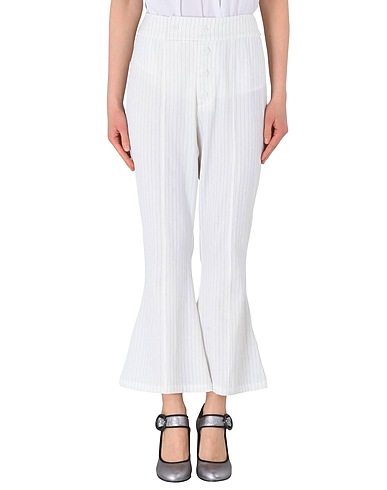 JOVONNA Casual pants MIRADOR TROUSERS White 100% Polyester