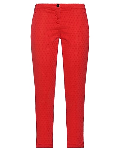 JACOB COHЁN Pantalone Rosso 97% Cotone, 3% Elastan
