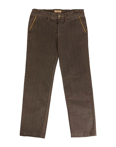 TRUSSARDI JUNIOR Casual trouser Khaki 97% Cotton, 3% Elastane