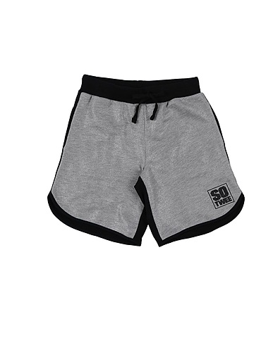 SO TWEE by MISS GRANT Shorts & Bermuda Grey 90% Cotton, 10% Polyester, Elastane