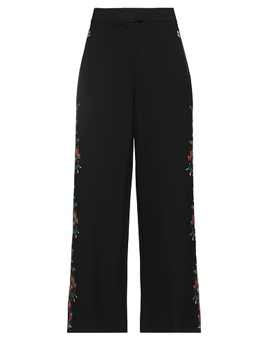 VIVETTA Casual pants Black 63% Polyester, 27% Viscose, 7% Cotton, 3% Elastane