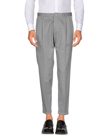 DOLCE&GABBANA Hosen Grau 100% Baumwolle