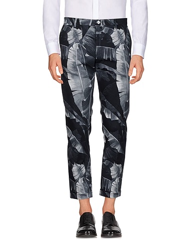 DOLCE&GABBANA クラシックパンツ ブラック コットン 97% / ポリウレタン 3%