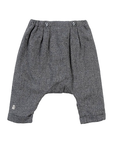 LE BEBÉ Casual trouser Grey 50% Cotton, 50% Viscose