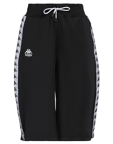 KAPPA Hosen ANAH CROPPED PANT
 Schwarz 90% Polyester, 10% Elastan
