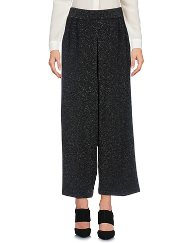 JIJIL Casual trouser Black 79% Cotton, 9% Acrylic, 7% Polyester, 4% Polyamide, 1% Viscose