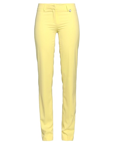 GIORGIA  & JOHNS Casual pants Yellow 95% Polyester, 5% Elastane