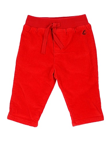 PETIT BATEAU Casual trouser Red 98% Cotton, 2% Elastane