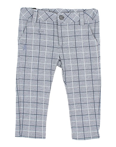 LE BEBÉ Casual trouser Grey 94% Terylene, 6% Cotton