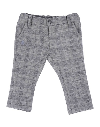 LE BEBÉ Casual pants Grey 32% Cotton, 32% Polyester, 18% Wool, 18% Polyacrylic